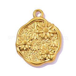 304 Stainless Steel Pendants&nbsp;STAS-OY017-13G
