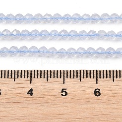 Natural Blue Chalcedony Beads&nbsp;G-P618-3mm-02