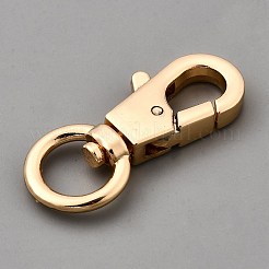 Alloy Swivel Lobster Claw Clasps&nbsp;FIND-WH0818-09KCG