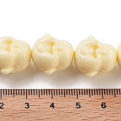 Synthetic Coral Carved Beads Strands&nbsp;CORA-B001-01A