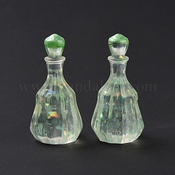 Dummy Bottle Transparent Resin Cabochon&nbsp;LS-RESI-E025-06A