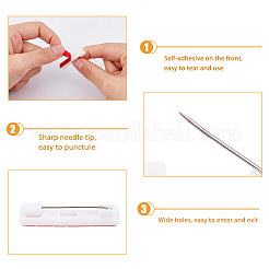 Plastic Brooch Finding&nbsp;DIY-WH0430-669C-01