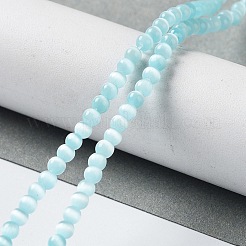 Cat Eye Glass Bead Strands&nbsp;CE-R010-09