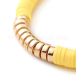 Handmade Polymer Clay Heishi Beads Stretch Bracelets Sets&nbsp;BJEW-SZ0001-59