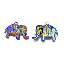 Rainbow Color Alloy Pendant Rhinestone Settings&nbsp;PALLOY-N156-192