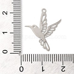 Rack Plating Brass Filigree Pendants&nbsp;KK-Q792-04P