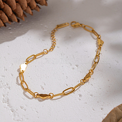 Minimalist 304 Stainless Steel Paperclip Chain Bracelets&nbsp;KU1154