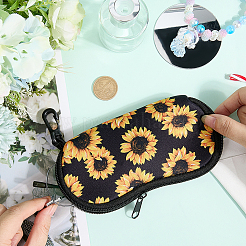 1Pc Rectangle Durable Neoprene Glasses Storage Zipper Bags&nbsp;ABAG-CN0001-23B