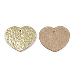 Eco-Friendly Cowhide Pendants&nbsp;FIND-T045-23B-03