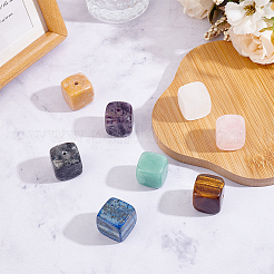 8Pcs 8 Styles Natural Gemstone Incense Burners&nbsp;AJEW-ME0004-06