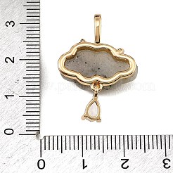 Natural Labradorite Carved Pendants&nbsp;GG-CBA5963-03E