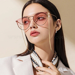 3Pcs 3 Colors Iron Eyeglasses Chains&nbsp;AJEW-CN0006-08