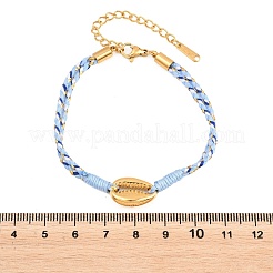 304 Stainless Steel Link Bracelets&nbsp;BJEW-K303-02D