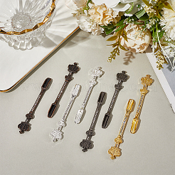 8Pcs 4 Colors Crown Shape Alloy Shovel&nbsp;TOOL-SC0001-75