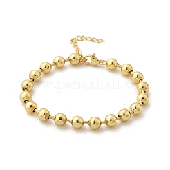 Rack Plating Brass Ball Chain Bracelets for Women&nbsp;BJEW-G676-01C-G