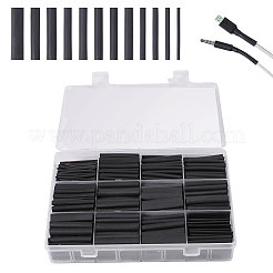 650Pcs PE Plastic Insulating Heat Shrink Tubing&nbsp;FIND-WH0816-218