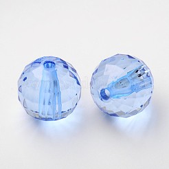 Transparent Acrylic Beads&nbsp;PL544Y-9