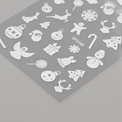 Christmas PET Self Adhesive Festive Stickers&nbsp;DIY-WH0349-80D-02