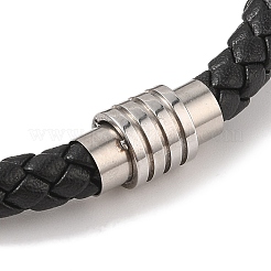 Braided Microfiber Leather Cord Bracelets&nbsp;BJEW-B096-18B
