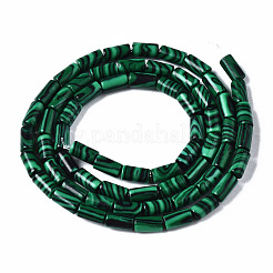 Synthetic Malachite Beads Strands&nbsp;X-G-S366-075