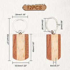 Wooden Keychain&nbsp;KEYC-GA0001-17