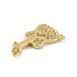 Brass Micro Pave Cubic Zirconia Pendants&nbsp;KK-B059-22G