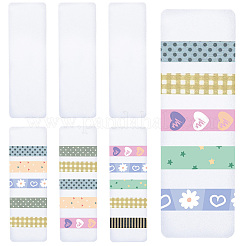 45Pcs Plastic Tape Sample Board&nbsp;DIY-CP0013-98