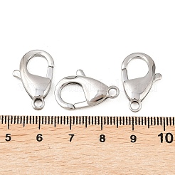 Tarnish Resistant 304 Stainless Steel Lobster Claw Clasps&nbsp;STAS-AB21