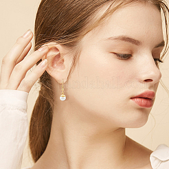 30Pcs 3 Style Rack Plating Brass Earring Hooks&nbsp;KK-DC0002-04