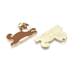 Alloy Enamel Pendants&nbsp;ENAM-CJC0006-28