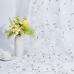 1Yard Polyester Silk Mesh Ruffle Edge Trim&nbsp;DIY-CY0002-80B