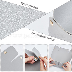Foldable PU Leather Basket Storage Box&nbsp;AJEW-WH20010-62C