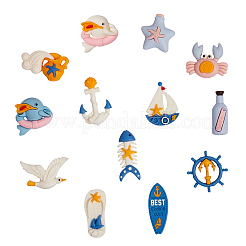 46Pcs 23 Style Resin Cabochons&nbsp;RESI-CJ0001-176