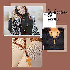 DIY Cross Necklace Making Kit&nbsp;DIY-SC0020-56