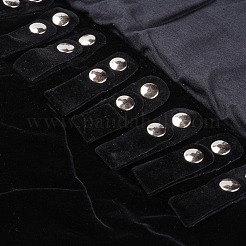 Foldable Velvet Jewelry Travel Roll Bag&nbsp;TP-L005-07