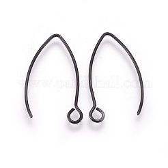 304 Stainless Steel Earring Hooks Ion Plating(IP)&nbsp;STAS-O119-03B-01