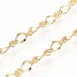 Brass Figure 8 Chain&nbsp;CHC-G007-02G