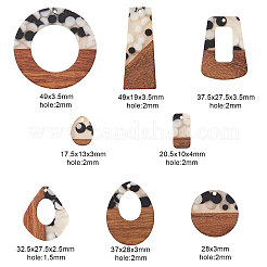 Resin & Wood Pendants&nbsp;RESI-CJ0001-14