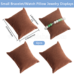 4Pcs Lint Cloth Bracelet and Watch Pillow Jewelry Displays&nbsp;FIND-BBC0004-32C