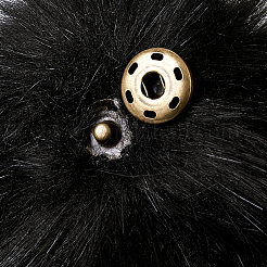 Soft Pom Pom Sewing Snap Buttons Accessories&nbsp;SNAP-TA0001-01G