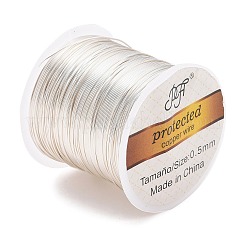 Round Copper Wire Copper Beading Wire for Jewelry Making&nbsp;CWIR-F001-S-0.5mm