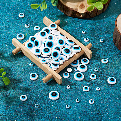 150Pcs 5 Styles Half Round Resin Craft Doll Eyes Cabochons&nbsp;FIND-TA0005-86