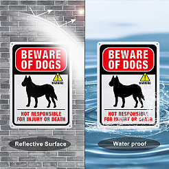 UV Protected & Waterproof Aluminum Warning Signs&nbsp;AJEW-GL0001-01A-06
