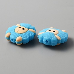Food Grade Eco-Friendly Silicone Beads&nbsp;SIL-WH0013-21C