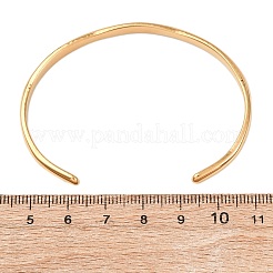 304 Stainless Steel Cuff Bangles for Women&nbsp;BJEW-Z146-05G