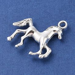 Tibetan Style Alloy Horse Pendants&nbsp;X-TIBEP-Q043-252-RS