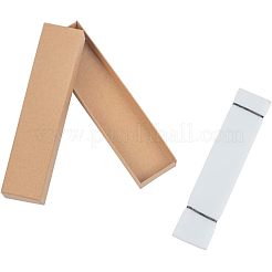 Kraft Paper Cardboard Jewelry Boxes&nbsp;LS-CBOX-WH0001-C01