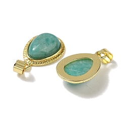 Natural Amazonite Pendants&nbsp;G-M405-05G-05