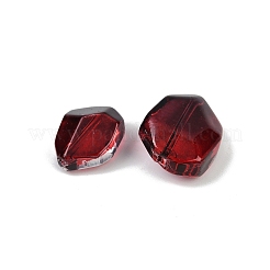 Gradient Color Transparent Glass Beads&nbsp;GLAA-B026-01F