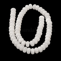 Natural White Jade Beads Strands&nbsp;G-B078-H01-01